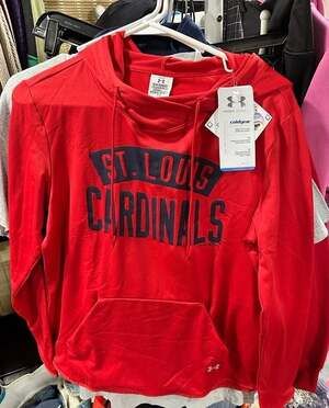 St. Louis Cardinals Under Armour Baseball Hoodie Medium NWT